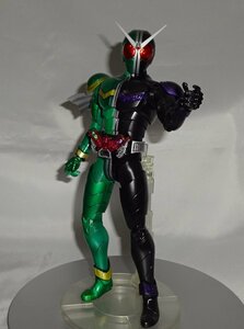 プラモデル　バンダイ　仮面ライダーW/仮面ライダーダブル　サイクロン＆ジョーカー　MGF　塗装完成品