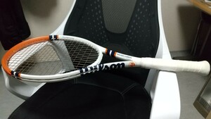 ウィルソン(Wilson) 2023 CLASH 100 クラッシュ100 ROLAND GARROS V2.0 (295g) 海外正規品　グリップ3