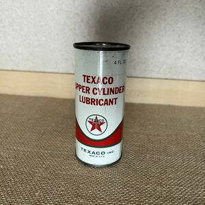 テキサコ アッパーシリンダー潤滑剤 ブリキ缶 / TEXACO UPPER CYLINDER LUBRICANT Vintage