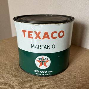 テキサコ グリス缶 / TEXACO MARFAK 0 Grease Can Vintage