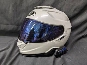 ［SKh-P88］良品 SHOEI/ショウエイ ヘルメット Lサイズ(59) GT Air II おまけ lexin b4fm バイク用インカム セット