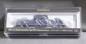 TOMIX トミックス 2251 JR DD51-1000形ディーゼル機関車 (JR北海道色) 