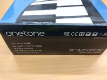 【b510】未使用 onetone ロールアップピアノ OTR-61 61鍵盤 電子キーボード 電子ピアノ_画像10