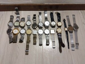 【A522】【稼働品含む・SEIKOのみ】 時計 おまとめ 21点 SEIKO セイコー DOLCE ドルチェ クォーツ 手巻き 腕時計 メンズ レディース