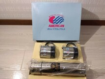 【A553】【未使用】 ステンレス ボトル マグ セット AMERICAN アメリカン 0.5L_画像1