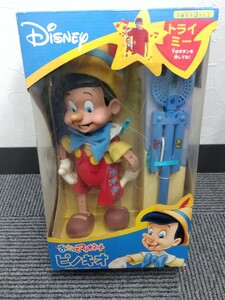 【b414】【未開封】HOSUNG トミーダイレクト おどってマリオネット ピノキオ ディズニー 人形 レトロ