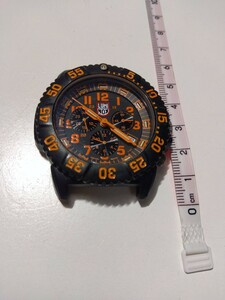 【A395】【稼働品】 LUMINOX ルミノックス SERIES 3080 SWISS QUARTZ スイス クロノグラフ クオーツ フェイスのみ デイト メンズ 腕時計
