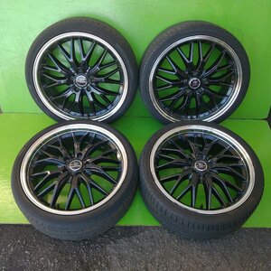 [15972] [バドックス MULTI FORCHETTAⅡ] 19x7.5J +55 PCD114.3 5穴 [ヨコハマ ブルーアース / WINRUN R330]