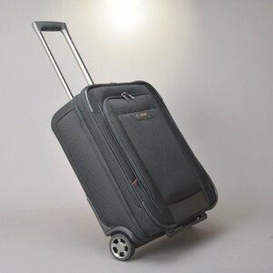 美品 Samsonite サムソナイト キャリーバッグ スーツケース 30L TSA ナイロン ブラック 2輪 機内持込可 58987 カート 旅行鞄 Mk.f/k.b