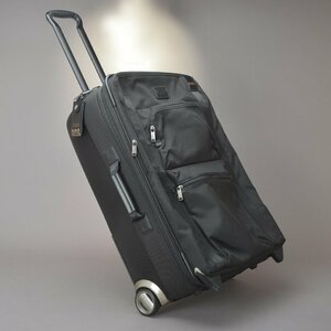 1円 美品 トゥミ TUMI Alpha Bravo キャリーバッグ 60L スーツケース TSA ブラック 2輪 22424DH2 アルファ ナイロン カート 旅行鞄 Mk.g