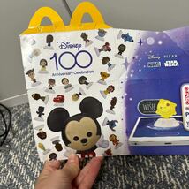 Disney100 ハッピーミール マクドナルド ディズニー100周年 アメリカ ハッピーセット フィギュア アリエル ピーターパン チューバッカ 4体_画像6