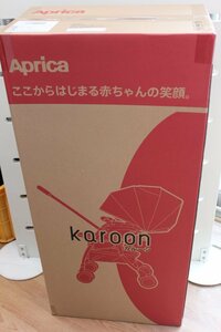 ○新品 未使用 未開封 Aprica/アップリカ 軽量両対面ベビーカー カルーンエアーメッシュ AB グレー(GR) 生後1か月~ 2177783