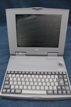 ○NEC ノートパソコン　PC98 NOTE LIGHT(98ノートライト) 【ジャンク扱い】レトロ 古いパソコン PC-9801NL/Pc-9821Ld_画像3