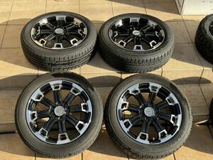 RAYS DAYTONA KCX 15インチ 5J+48 YOKOHAMA GEOLANDAR CV058 165/60R15 美品 ハスラー デリカミニ