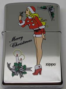 Zippo 2007年限定 サンタ クリスマス WINDY ウィンディ ガール 未使用品24