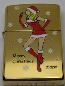 Zippo 2008年限定 サンタ クリスマス WINDY ウィンディ ガール 未使用品19