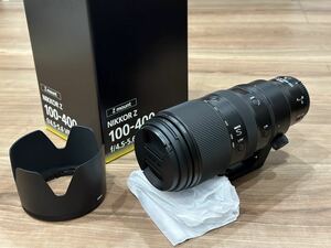 【美品・保証有・元箱付】Nikon NIKKOR Z 100-400mm F4.5-5.6 VR S カメラレンズ 超望遠 Zマウント ニコン