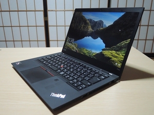 ThinkPad P14s Gen1 Ryzen7 Pro 4750U 16GB 256GB Win10 ACアダプターなし