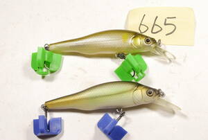 メガバス　MEGABASS　X-80　トリックダーター　2個　セット　６６５