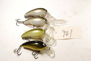 ＴＨタックル　T.H.TACKLE　ウィグラー　4個　セット　９０１