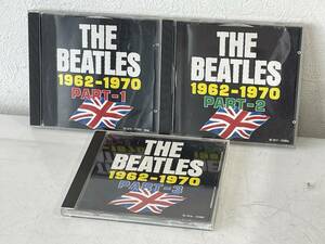 ★【洋楽 CD 3枚組 アルバム】THE BEATLES ザ・ビートルズ 1962~1970 3CDセット PART-1 PART-2 PART-3★盤面良好 送料220円～