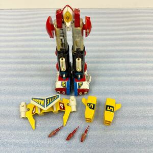 超電磁ロボ　コンバトラーV 超合金　レトロ　玩具