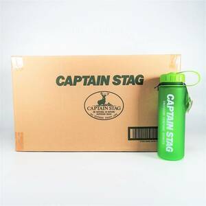 ウォーターボトル500 24点 CAPTAIN STAG UE-3260 グリーン 水筒 プラスチックボトル 0.5L キャプテンスタッグ【アウトレット品】 22 00319