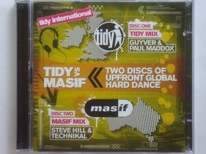 即決□MIX-CD / Tidy Vs Masif mixed by Guyver & Paul Maddox・Steve Hill & Technikal□レア!!□2,500円以上の落札で送料無料!!