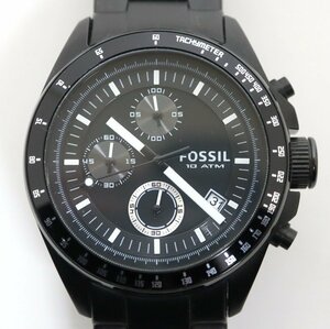 【FOSSIL/フォッシル】腕時計/CH2601/SS/アナログ/クォーツ/メンズ/ブラック系/ウォッチ/tt1855