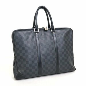 【LOUIS VUITTON】ルイヴィトン ポルトドキュマン・ヴォワヤージュ ダミエ グラフィット M41125 RI4143/ビジネス/2j2011