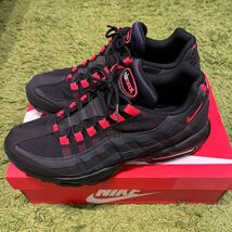 Nike Air Max 95 Black Laser Crimson_画像2