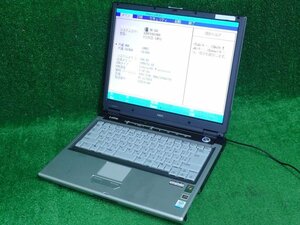 [3213] NEC PC-LL770ED Celeron M 1.50GHz HDD無 メモリ1.5GB DVDマルチ 15インチ BIOS OK ジャンク