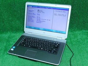 [3190]NEC VJ22MA-9 PC-VJ22MAZC9 Celeron 900 2.20GHz HDD無 メモリ2GB DVD-ROM 15.6インチ BIOS OK CMOS切れ ジャンク