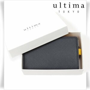 新品1円～★ultima TOKYO ウルティマ トーキョー 箱付 牛革レザー 牛革 スマートキーケース 5連 小銭入れ カード入れ 一体型 軽量 ◆6025◆