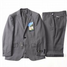 新品1円～★定価7.5万 Black On TETE HOMME テットオム 伊生地 LANEROSSI ラネロッシ マルゾット 秋冬 ウール毛 スーツ 94AB4 ◆6294◆_画像3