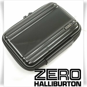 新品1円～★ZERO HALLIBURTON GOLF ゼロハリバートン ゴルフ アメニティケース ゴルフポーチ ブラック ポリカーボネート 本物 ◆7812◆