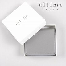 新品1円～★ultima TOKYO ウルティマ トーキョー 箱付き 日本製 本革 牛革レザー 小銭入れ財布 コインケース ウォレット レオン ◆7978◆_画像1