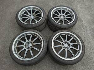 RAYS VR. FORGED G10 19インチ9.5J/10.5J PCD114.3 5穴 タイヤホイールセット レイズ ボルクレーシング 鍛造