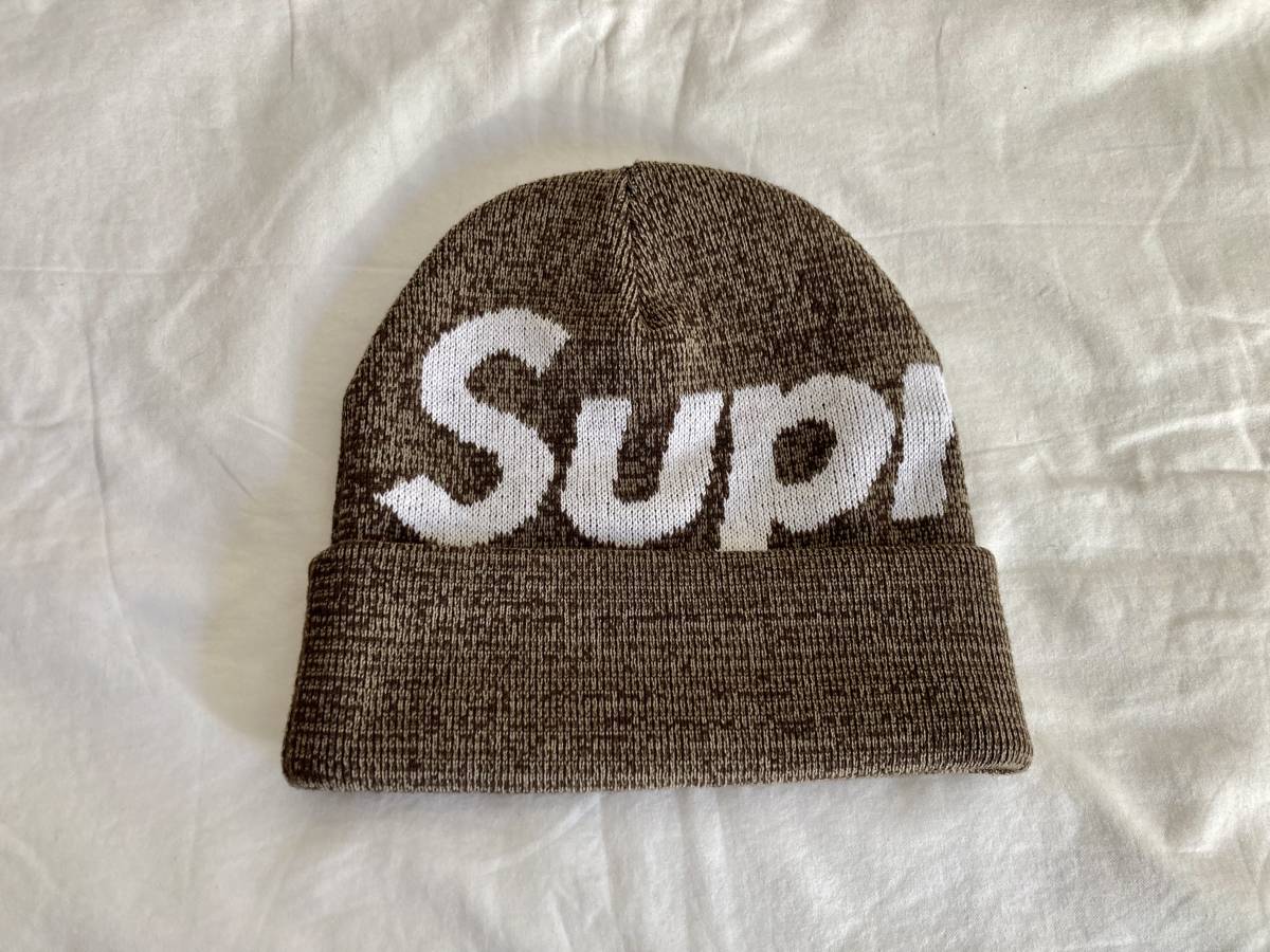 Yahoo!オークション -「supreme big logo beanie」の落札相場・落札価格