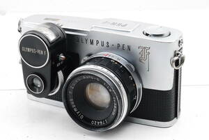 OLYMPUS PEN F F.Zuiko Auto-s 38mm F3.8 body lens オリンパス ペン ボディ レンズ レンズセット □2211