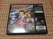 ◆任天堂DS 逆転裁判4 法廷バトル 説明書ヨレ 即決_画像2