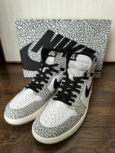 28.0cm 新品 おまけ付Nike Air Jordan 1 High OG White Cement ナイキ エアジョーダン1 ハイ OG ホワイト セメント