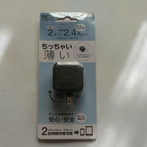 USB-ACアダプタ 2ポート