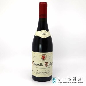 質屋 1円オークション お酒 未開栓 果実酒 ユドロ ノエラ シャンボール ミュジニー 2014 ワイン 750ml 13% 23k814-3 みいち質店