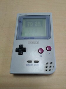 任天堂 ゲームボーイポケット 現状品 電池蓋無し 役満 付き Nintendo GAMEBOY Pocket ヤフオクのみ出品商品説明必読