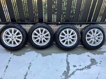 GOODYEAR グッドイヤー　ICENAVI ZEAⅡ アイスナビ　165/70R14 14インチ5.5J+38 パッソ　1円〜_画像1