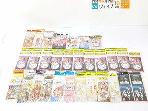 ヨーヅリ 、ハヤブサ、ヤマシタ他 真鯛、甘鯛、鯛、イサキ、仕掛け等 計 30点 未使用品＆中古品