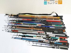 ダイワ ウィスカー ザ グレ 3号 81F 他 磯竿 堤防竿等 ジャンク竿 大量セット ジャンク品