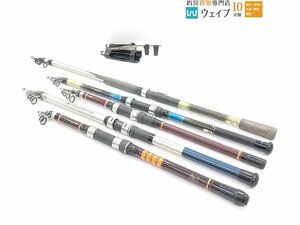 ダイワ HS 帆影 80号320 オリムピック センチュリー シーファイター 80-300 等 船竿 計5点 ジャンク品