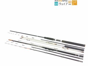 サクラ 加太船竿 2.4M、ダイワ いそかぜ 270、オリムピック センチュリー DX OKIHO 50-210 CRN 計3本 セット